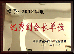 优秀副会长单位